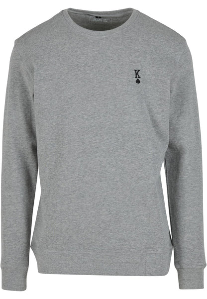 King Sign EMB Light Crew Sweatshirt