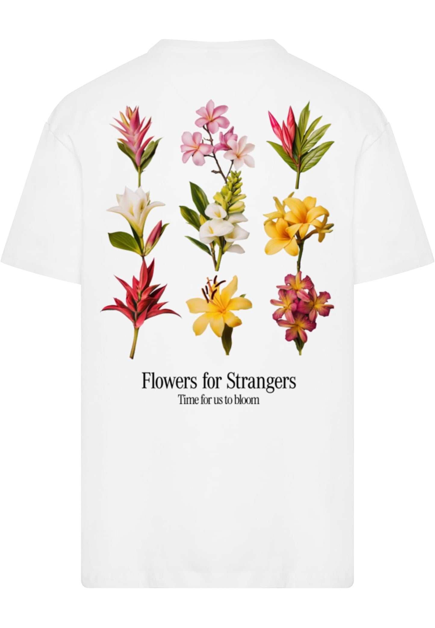Flowers For Strangers Heavy Oversize Tee - HIROSTAMPE
