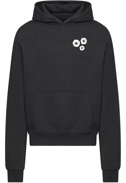 Bold Flowers Heavy Cotton Box Hoody
