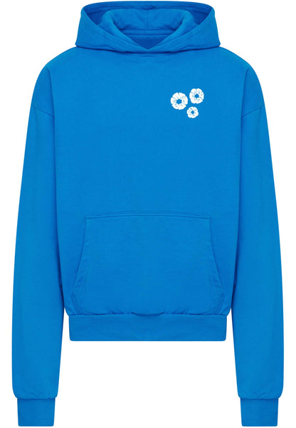 Bold Flowers Heavy Cotton Box Hoody