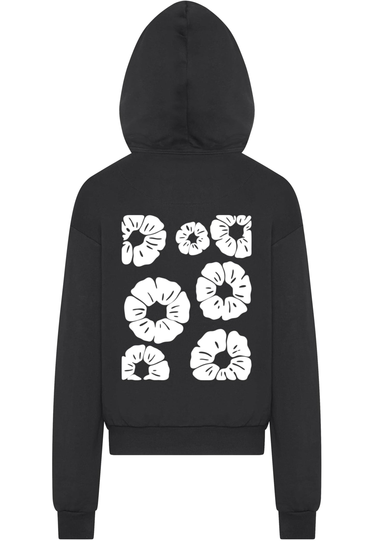 Bold Flowers Heavy Cotton Box Hoody