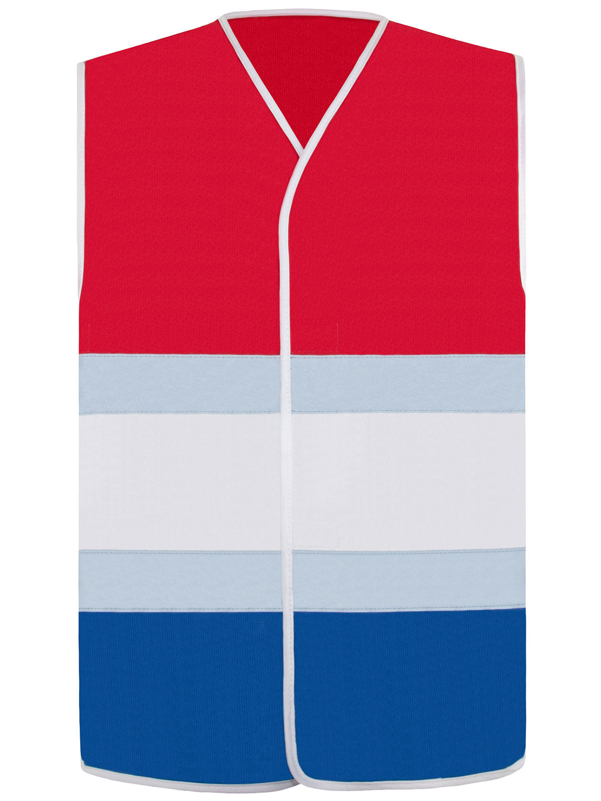 National Flag Safety Vest Korntex Rosso-Bianco-Blu