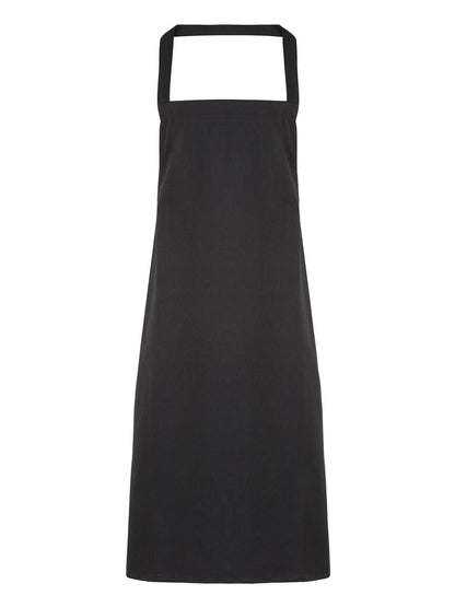 Cotton Bib Apron Premier Black