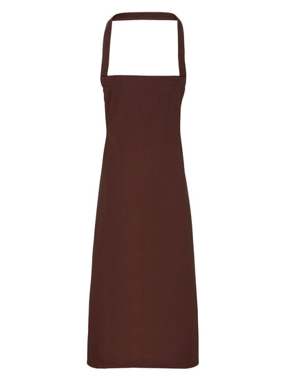 Cotton Bib Apron Premier Brown