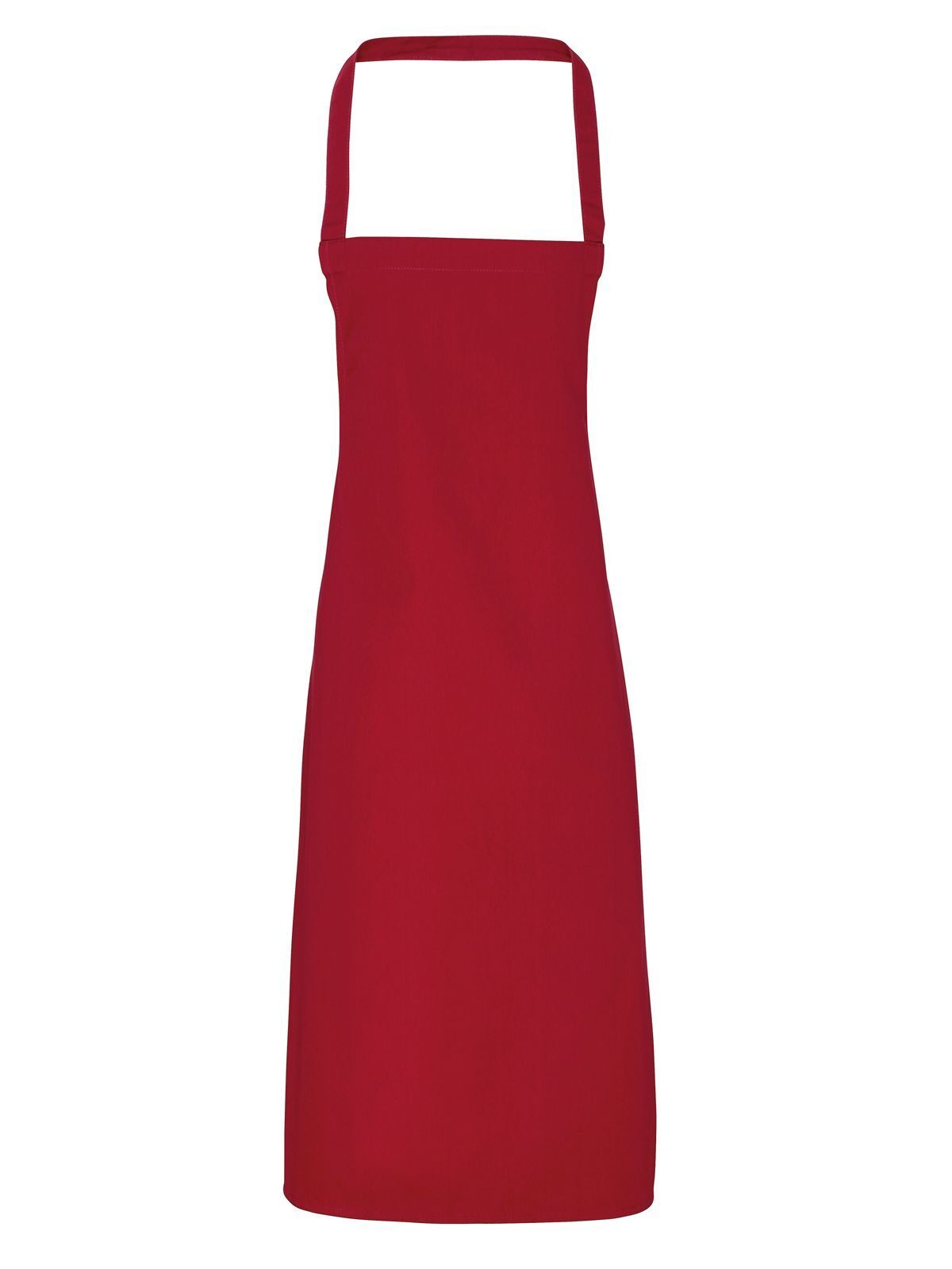 Cotton Bib Apron Premier Burgundy