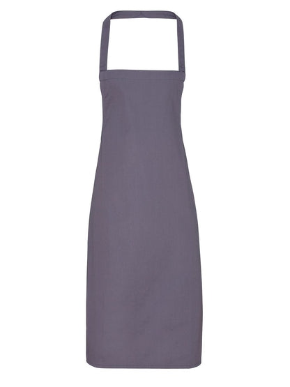 Cotton Bib Apron Premier Dark Grey