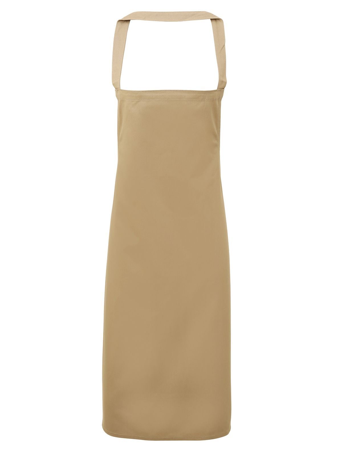 Cotton Bib Apron Premier Khaki