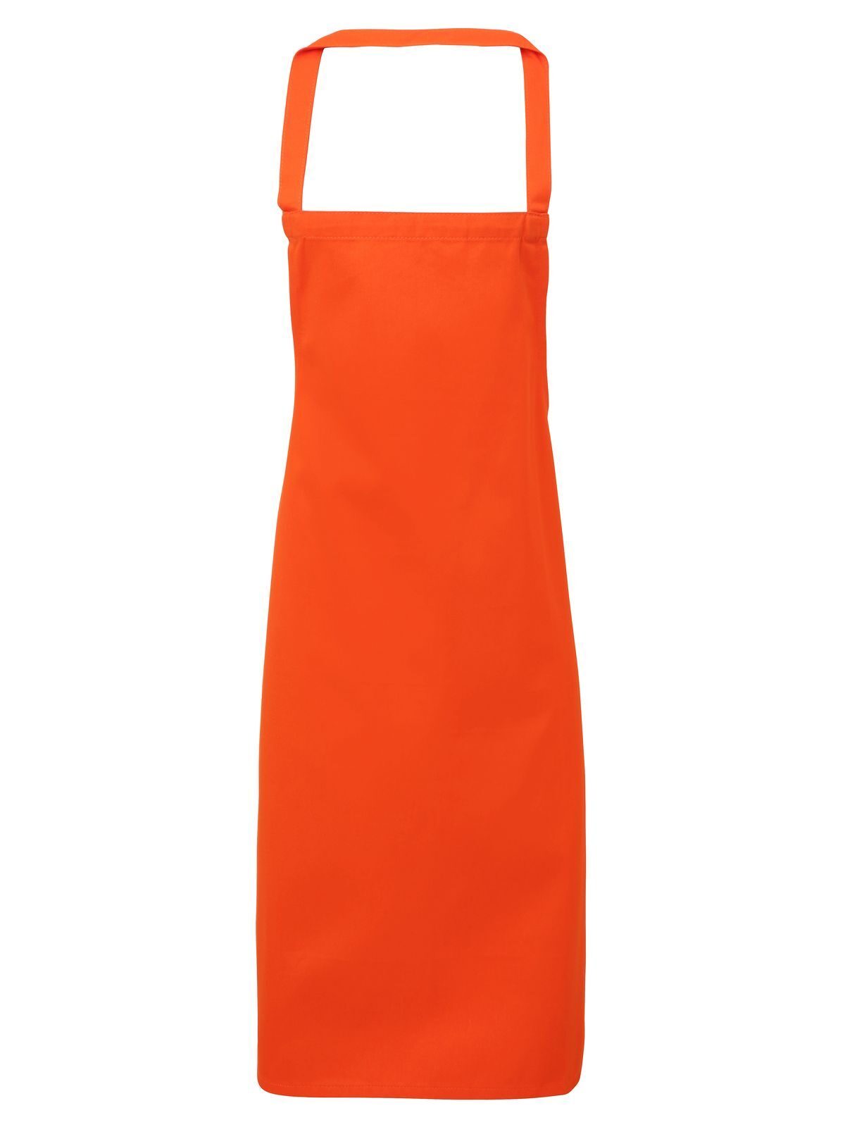 Cotton Bib Apron Premier Orange