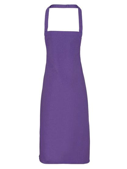Cotton Bib Apron Premier Purple