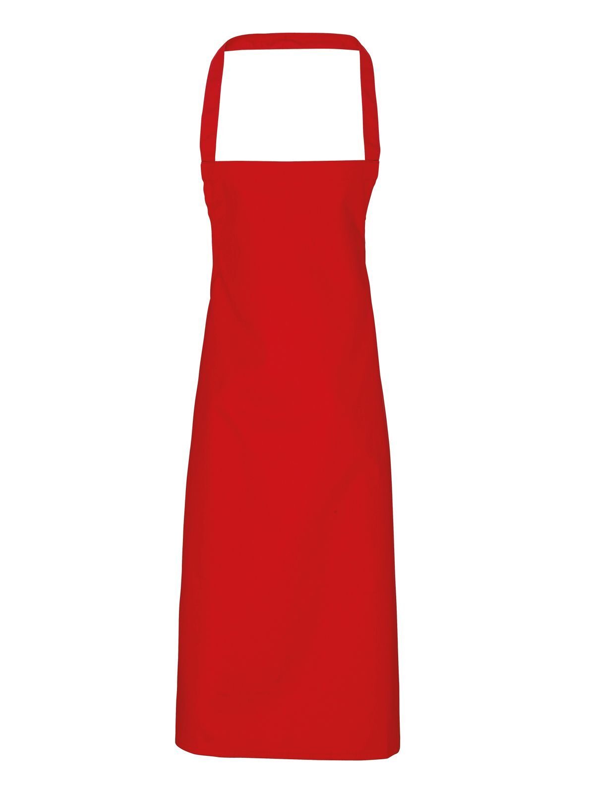 Cotton Bib Apron Premier Red
