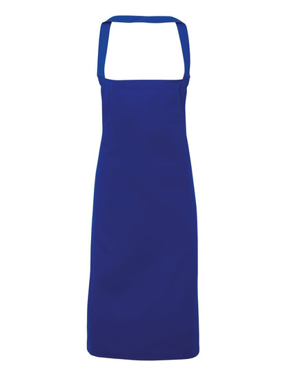 Cotton Bib Apron Premier Royal
