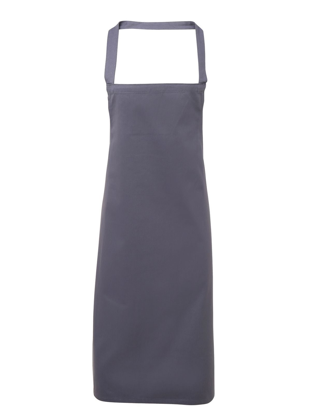 Cotton Bib Apron Premier Steel