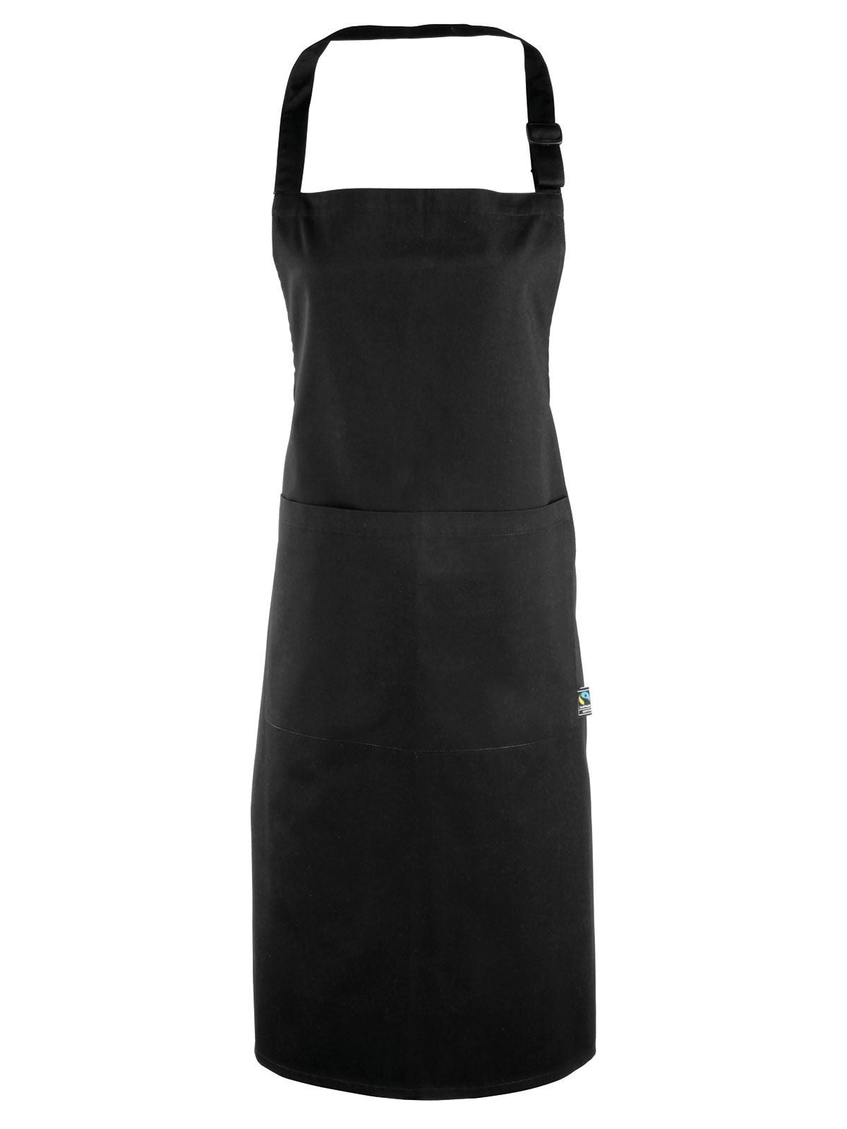 Fairtrade Bib Apron 100%C Premier Black