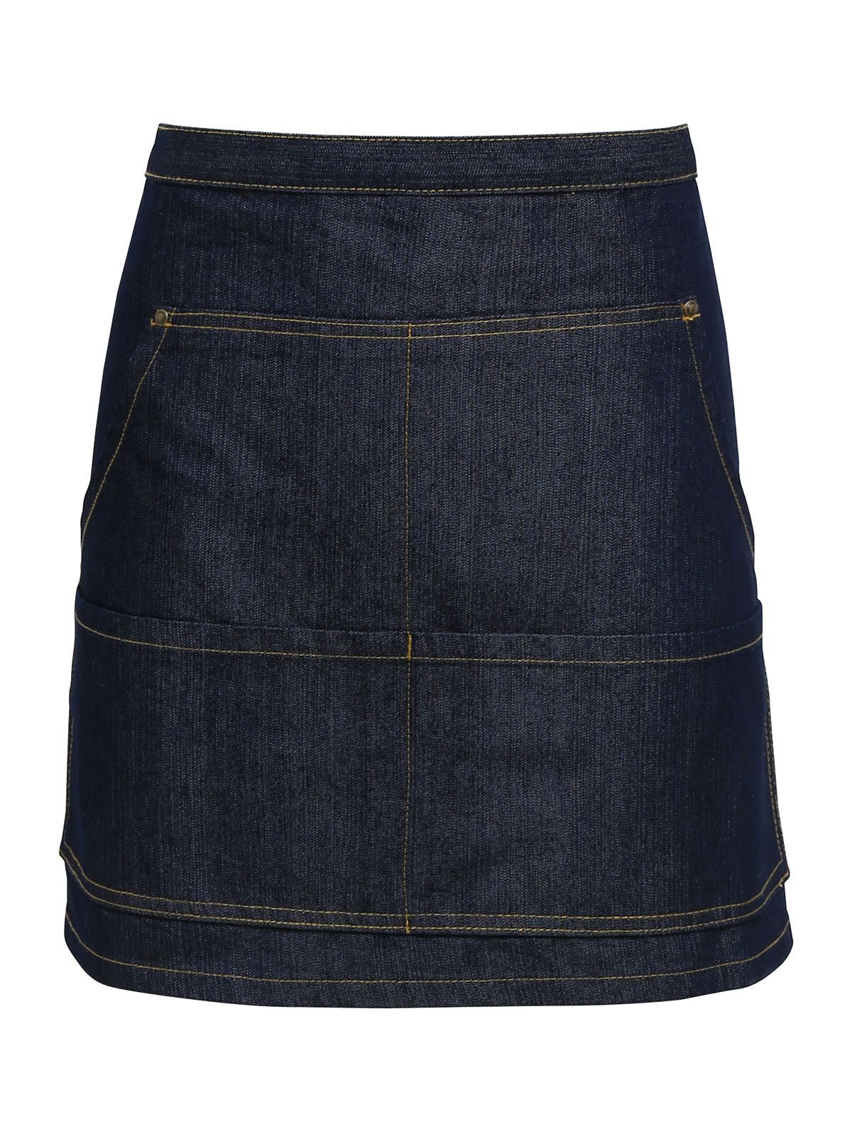 Jeans Stitch Denim Waist Apron Premier Indigo Denim