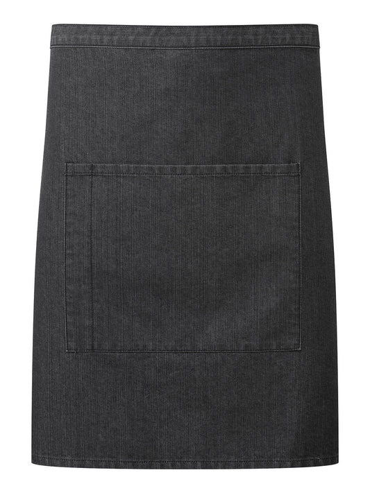 'Colours' Mid Length Apron With Pocket