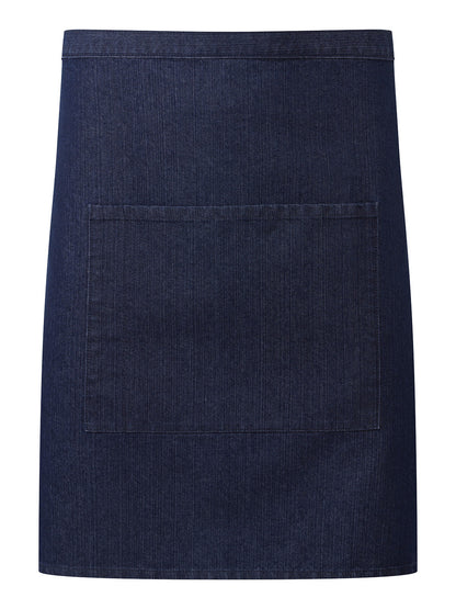 'Colours' Mid Length Apron With Pocket