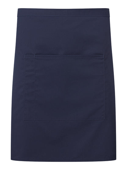 'Colours' Mid Length Apron With Pocket