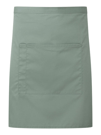 'Colours' Mid Length Apron With Pocket