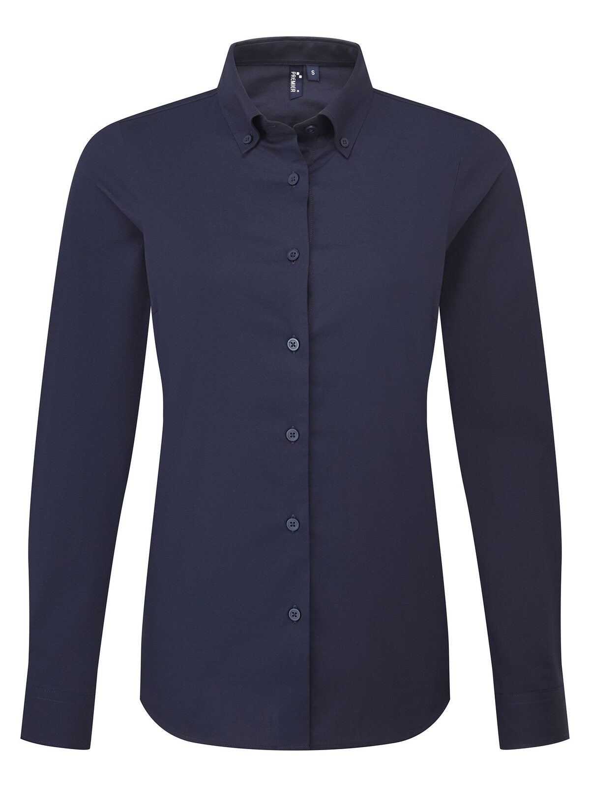 Camicia donna Oxford 'Supreme' LS Premier Navy