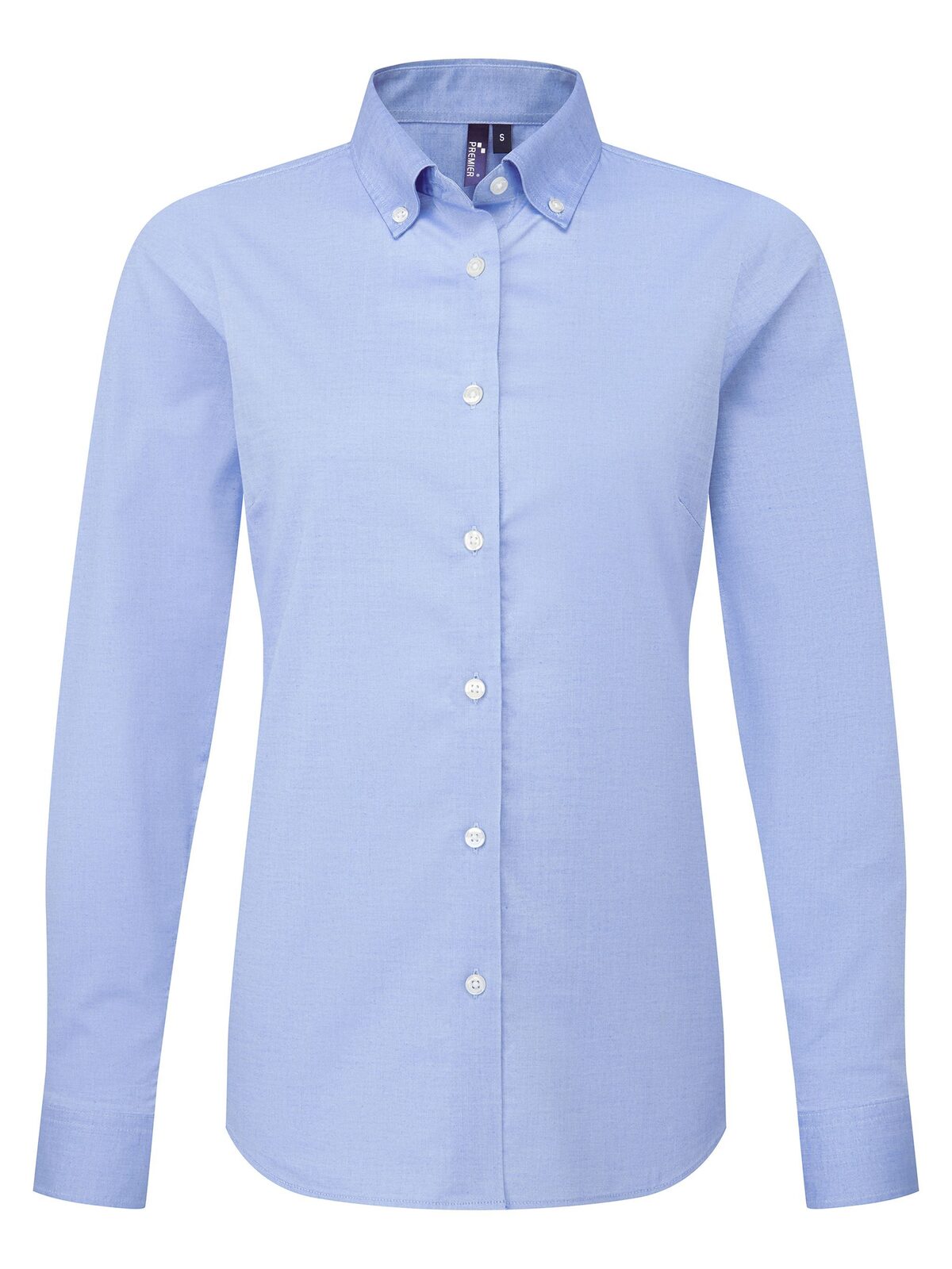 Camicia donna Oxford 'Supreme' LS Premier Oxford Blue