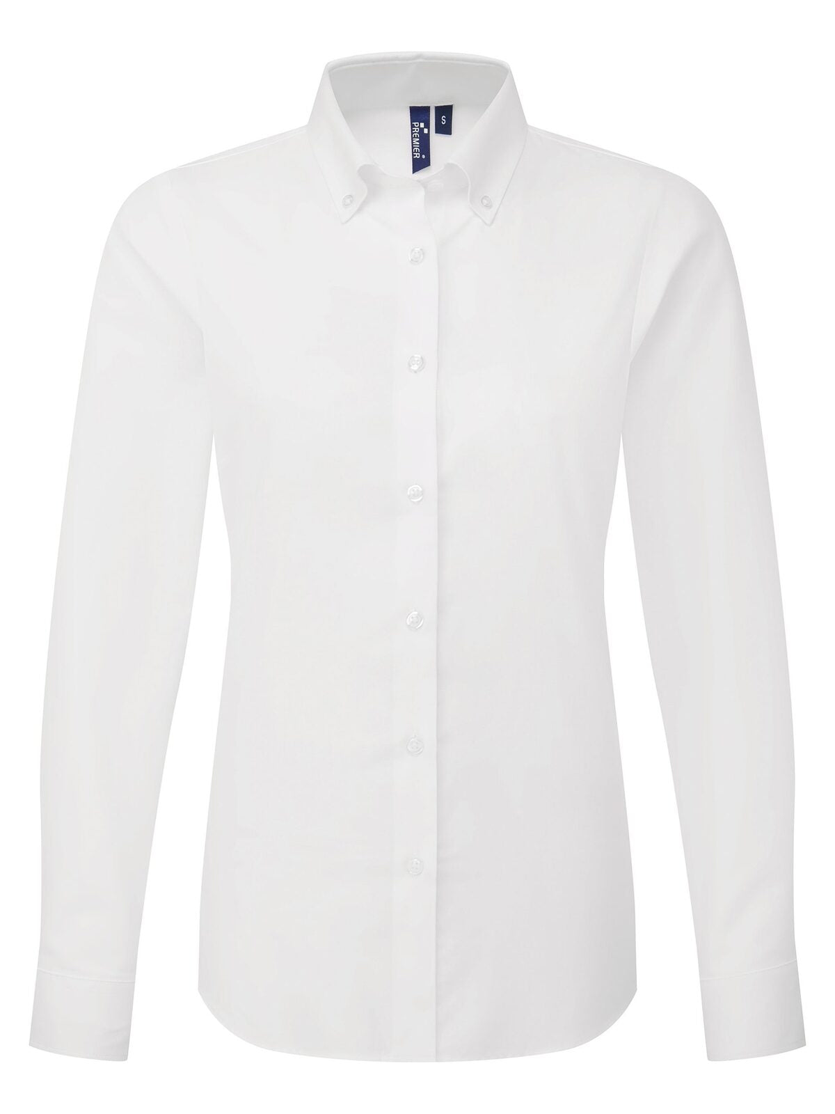 Camicia donna Oxford 'Supreme' LS Premier White