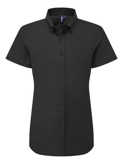 Camicia donna Oxford 'Supreme' SS Premier Black