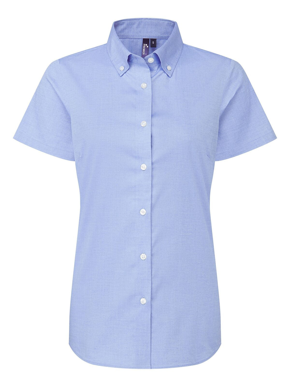 Camicia donna Oxford 'Supreme' SS Premier Oxford Blue