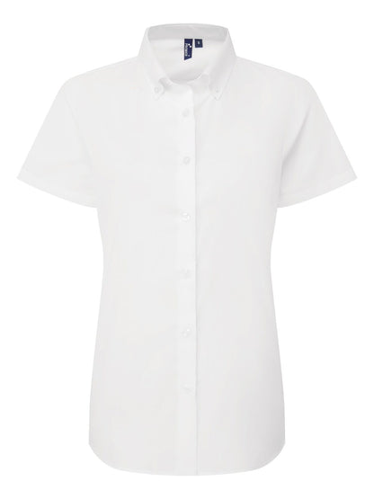 Camicia donna Oxford 'Supreme' SS Premier White