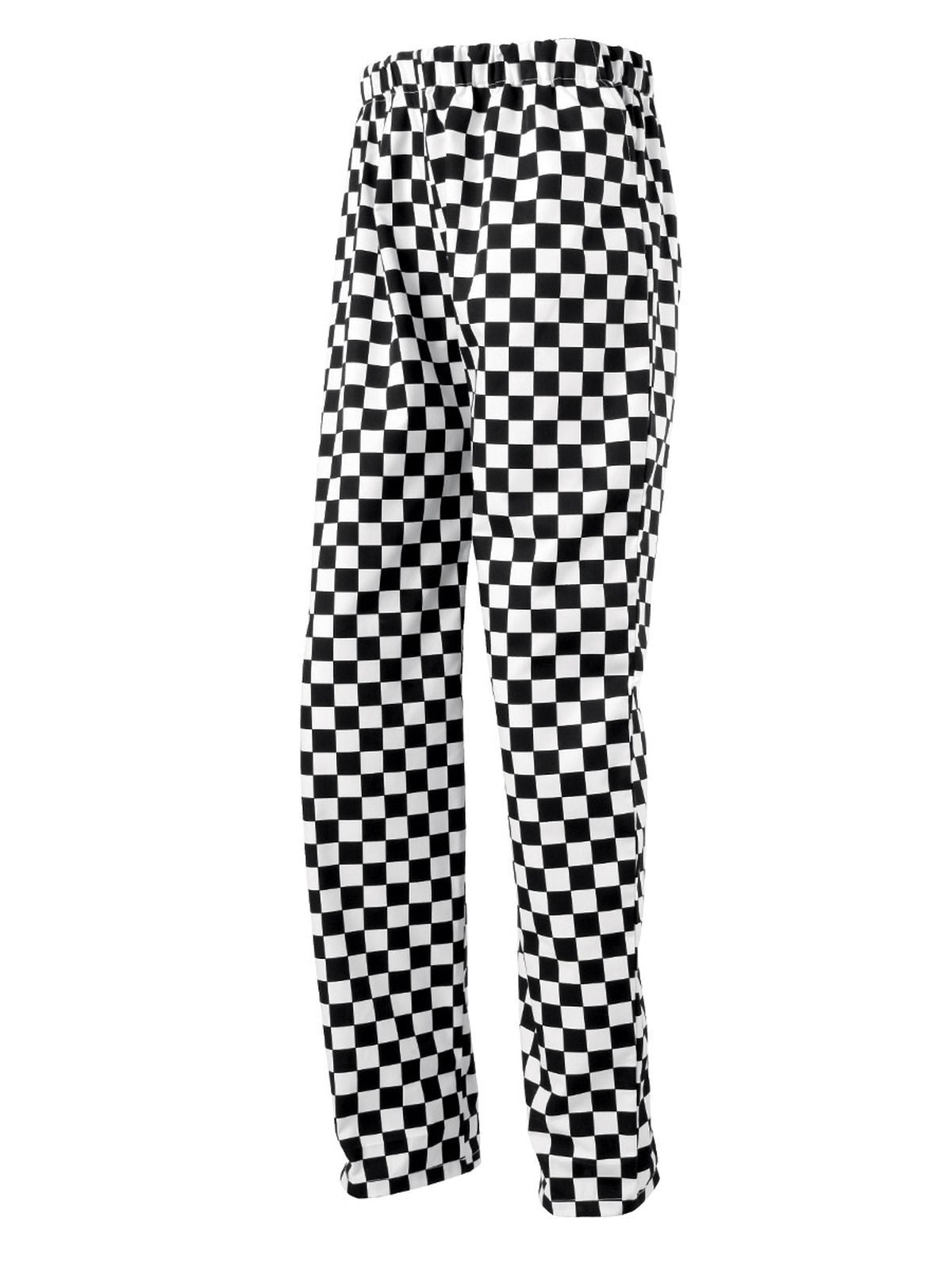 Essential Chef's Trouser Premier Black White