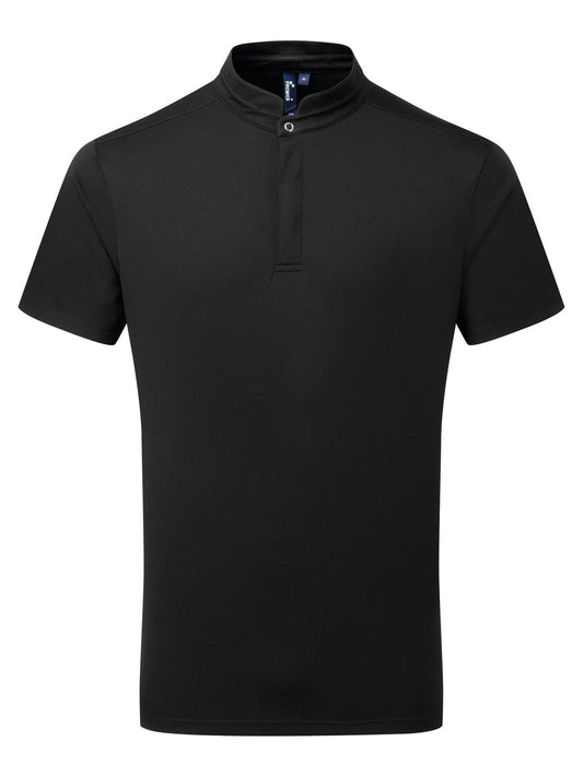 Maglia da chef Coolchecker 'Essential' SS Premier Black
