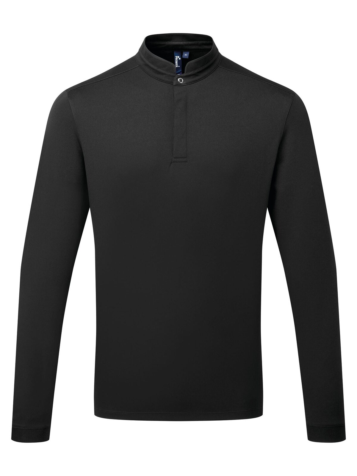 Maglia da chef Coolchecker 'Essential' LS Premier Black