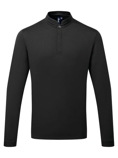 Maglia da chef Coolchecker 'Essential' LS Premier Black