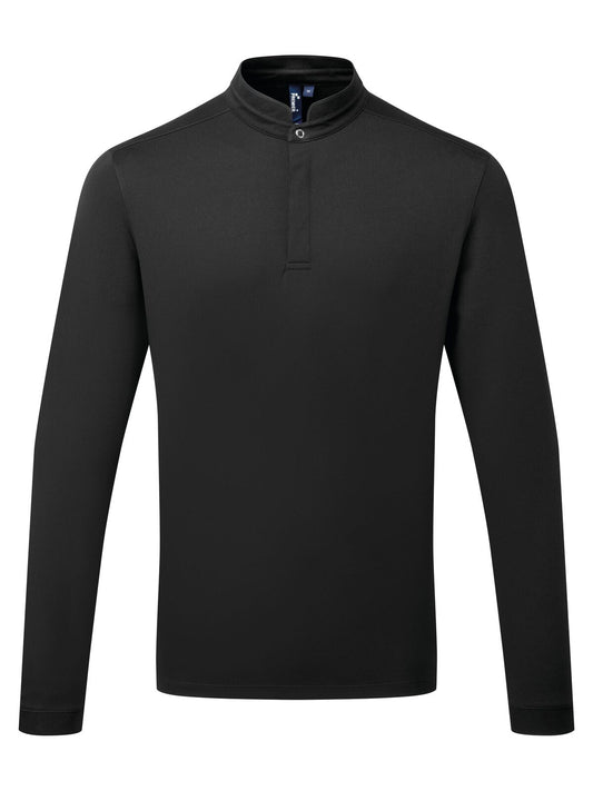 Maglia da chef Coolchecker 'Essential' LS Premier Black