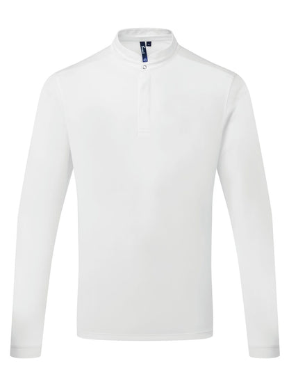 Maglia da chef Coolchecker 'Essential' LS Premier White