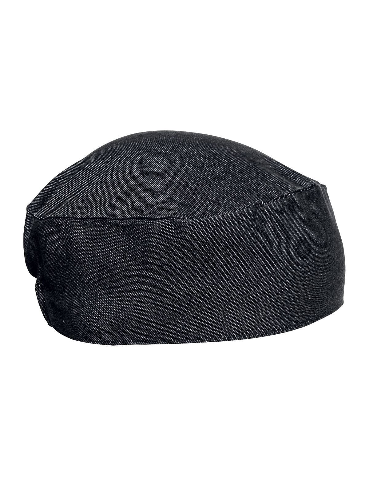 Chef''s Skull Cap Premier Black Denim