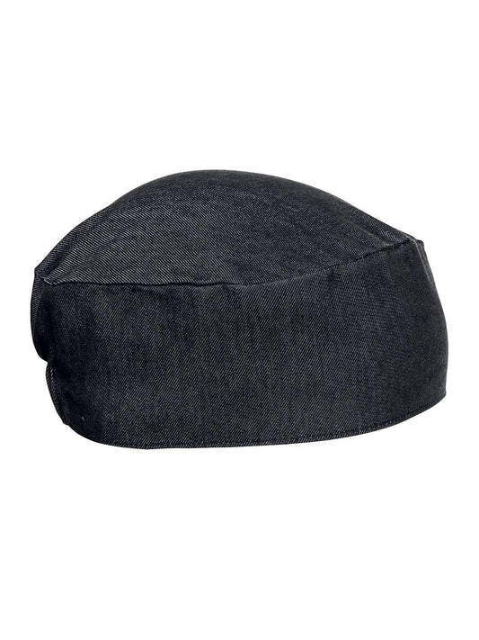Chef''s Skull Cap Premier Black Denim