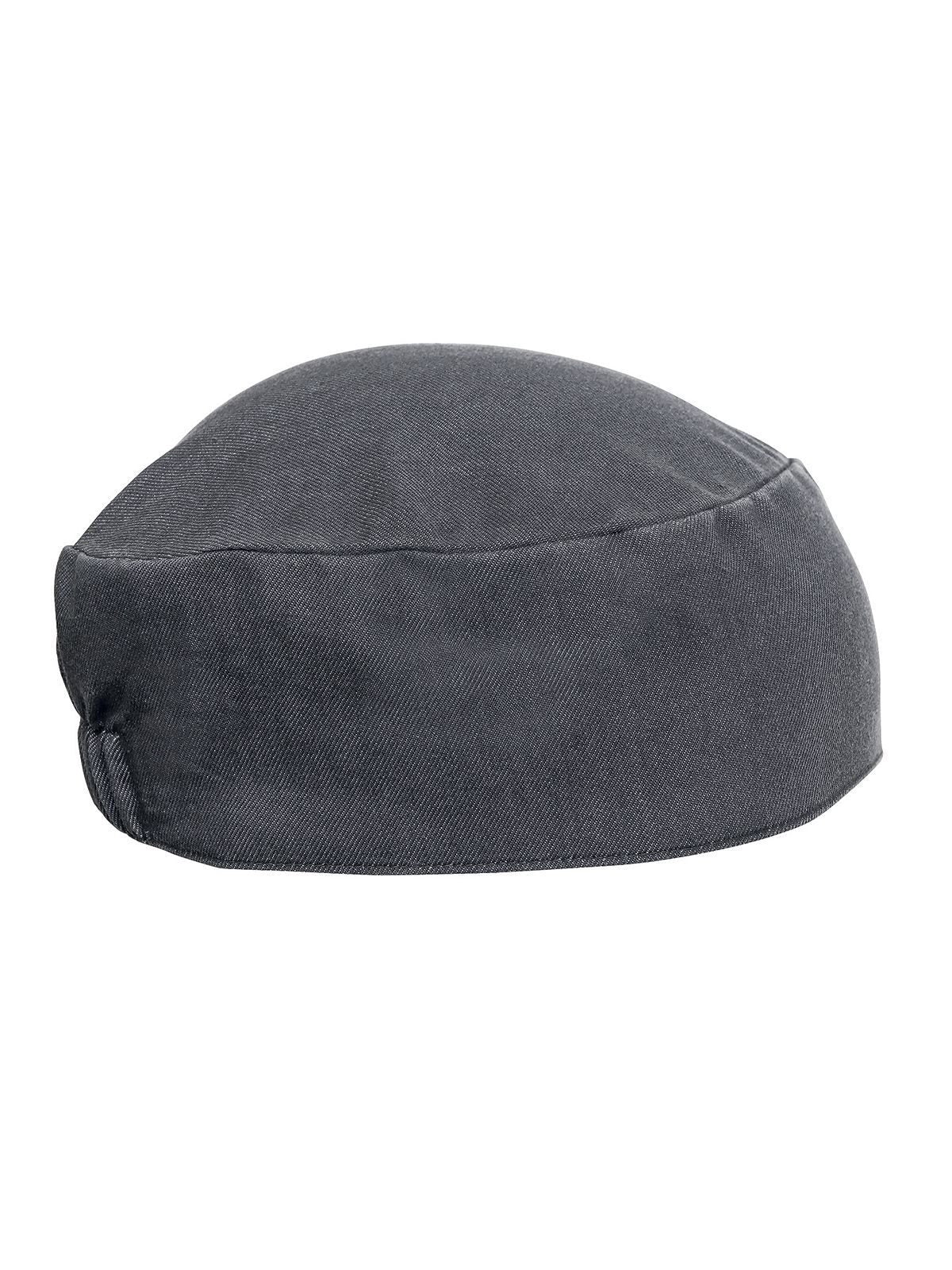 Chef''s Skull Cap Premier Grey Denim