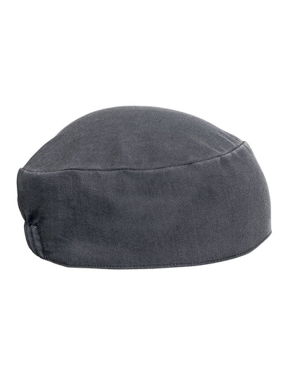 Chef''s Skull Cap Premier Grey Denim