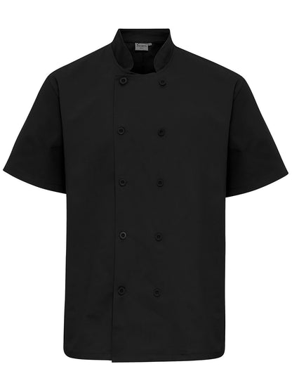 Short Sleeve Chef's Jacket Premier Black