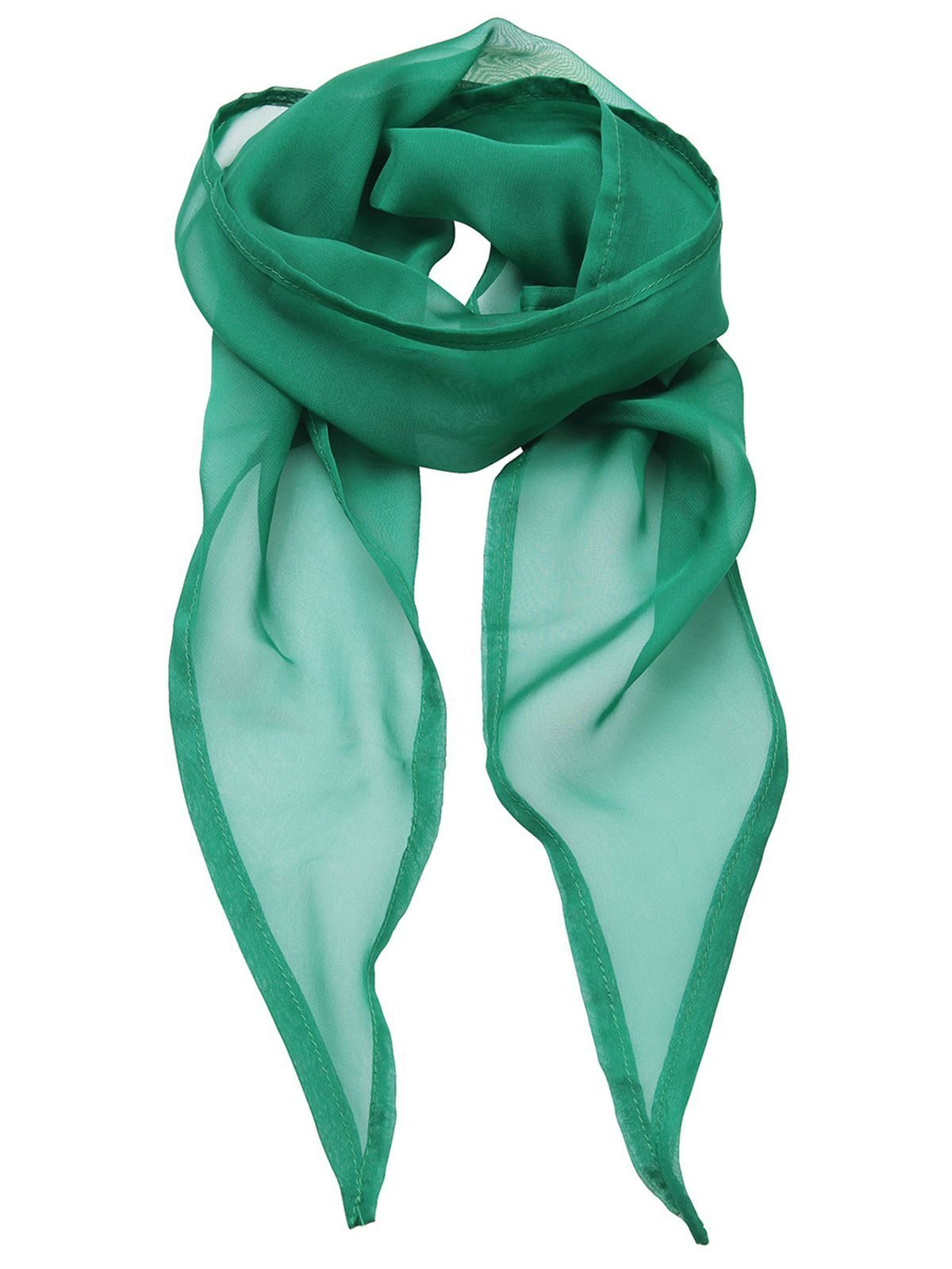 Ladies Chiffon Scarf Premier Emerald