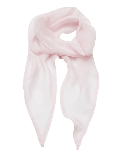 Ladies Chiffon Scarf Premier Pink