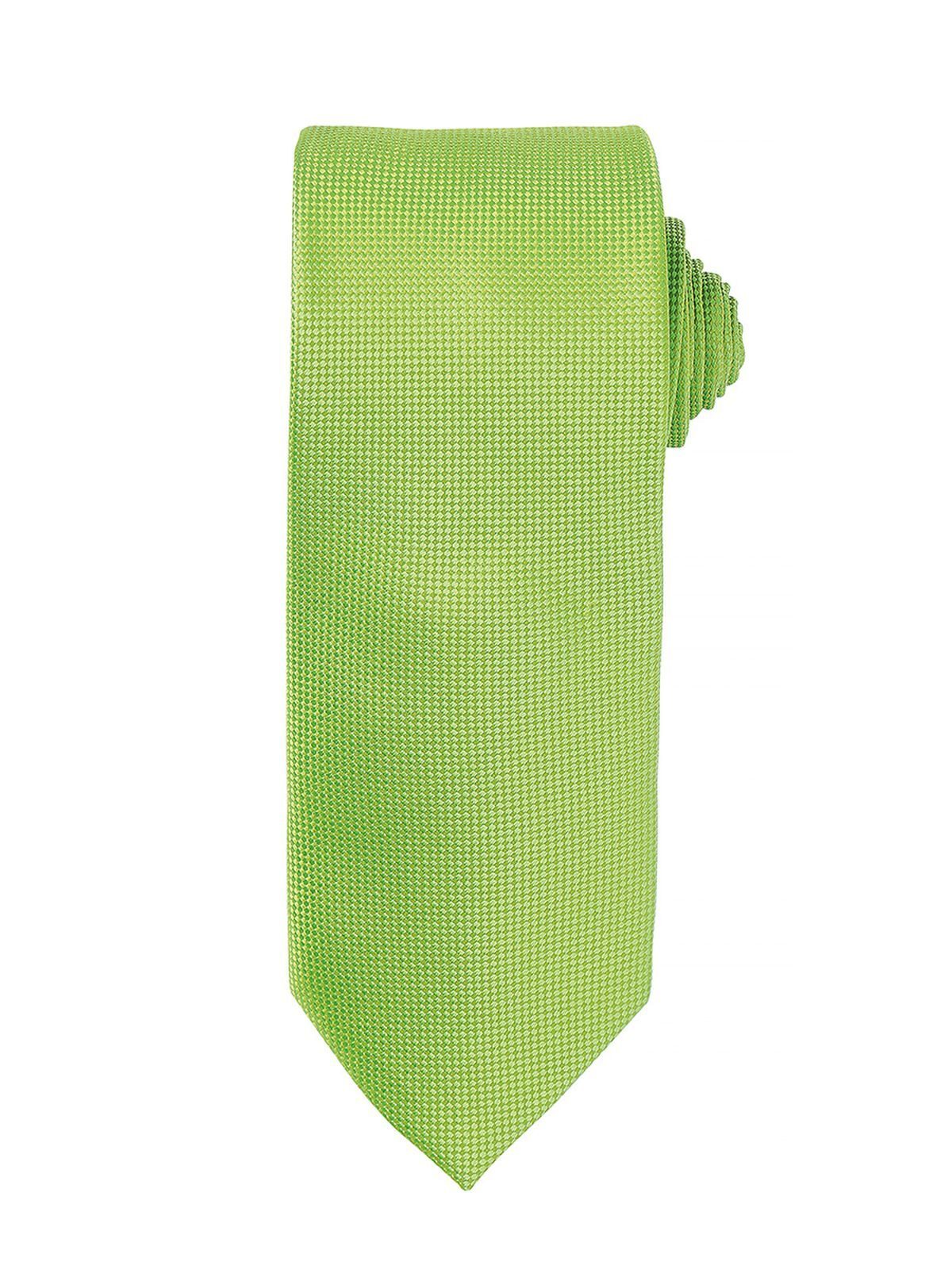 Micro Waffle Tie Premier Lime