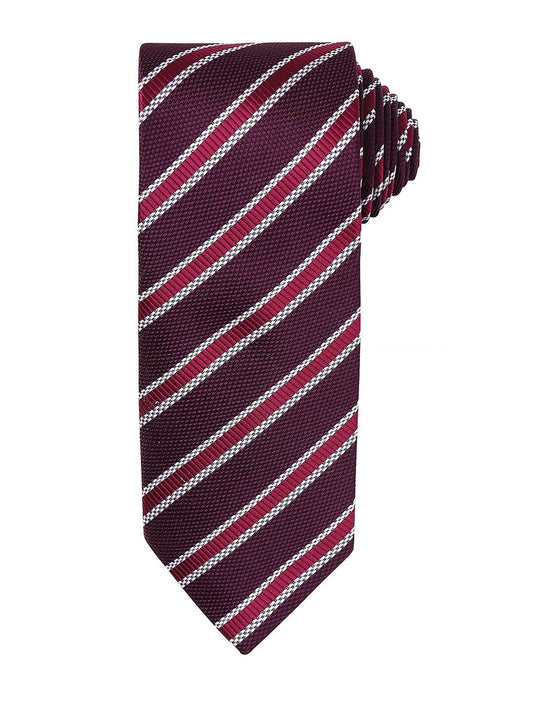 Waffle Stripe Tie