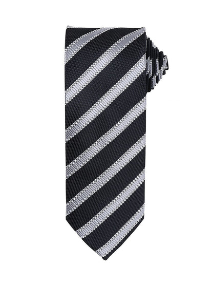 Waffle Stripe Tie