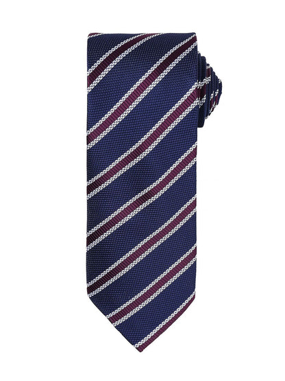 Waffle Stripe Tie