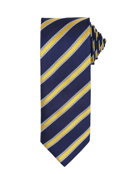 Waffle Stripe Tie