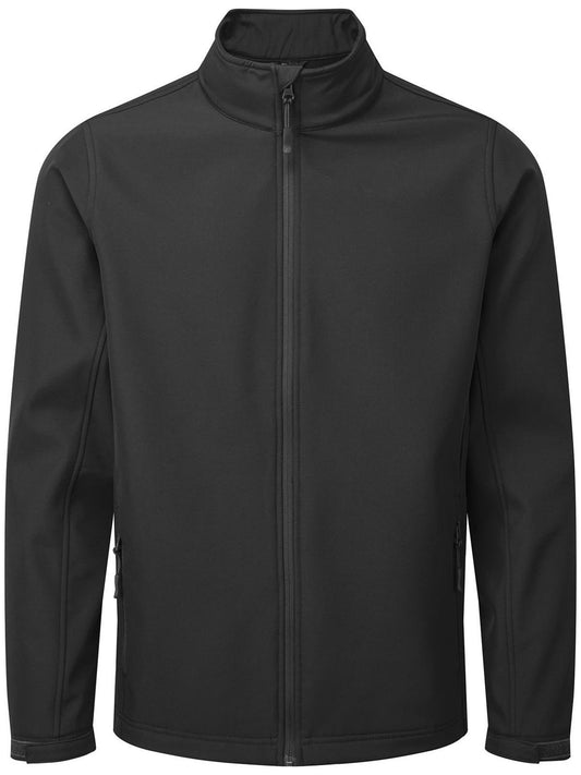 Men's Windchecker Printable & Recycled Softshell Jacket Premier Black