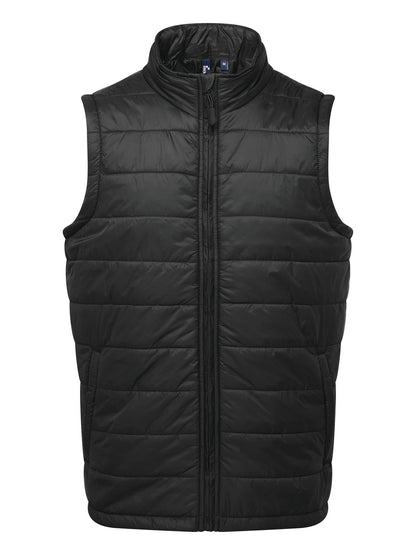 Men's 'Recyclight' Padded Gilet Premier Black