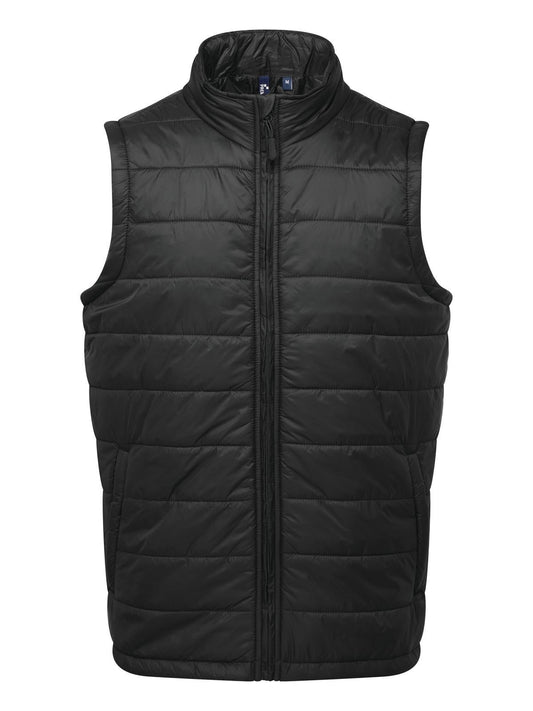 Men's 'Recyclight' Padded Gilet Premier Black