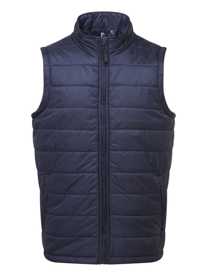 Men's 'Recyclight' Padded Gilet Premier Navy